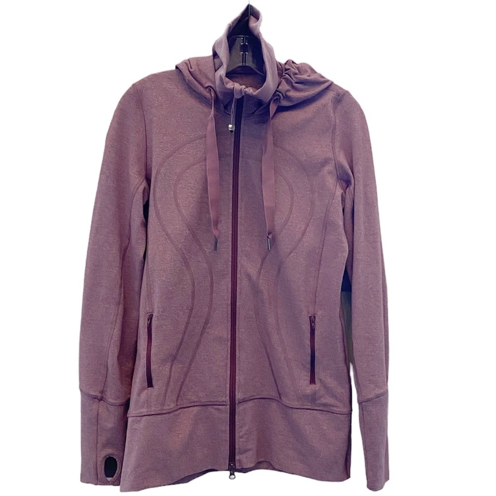 LuLuLemon Athletics Size 8 Full Zip Hooded Scuba Jacket